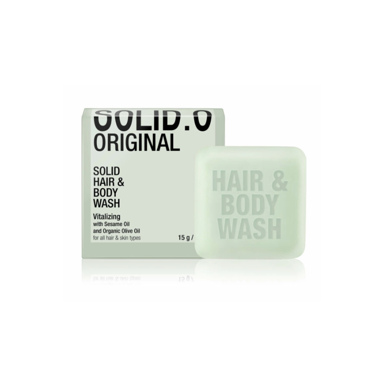 Gel-champú sólido en pastilla 15 gr